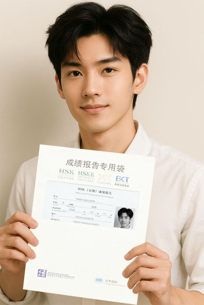 học viên SHZ lấy bằng HSK