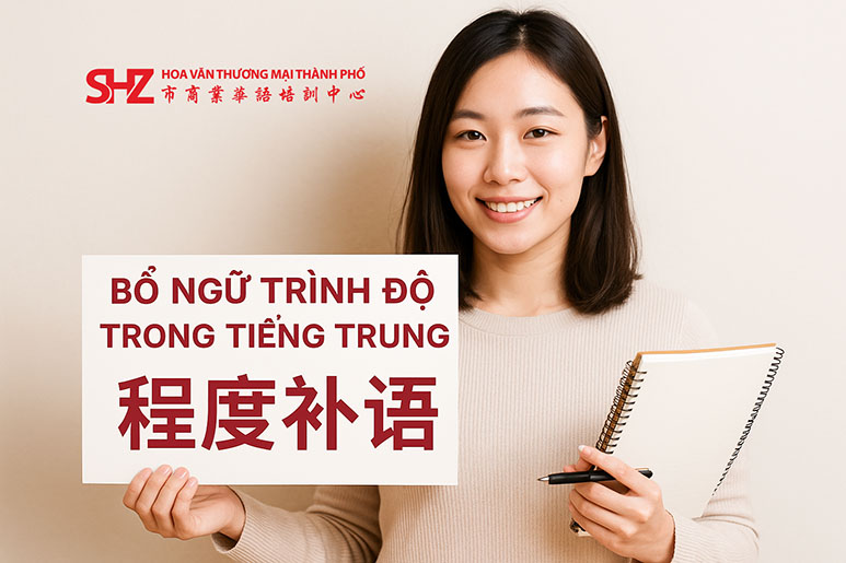 Giáo viên hướng dẫn chủ điểm ngữ pháp bổ ngữ trình độ trong tiếng Trung