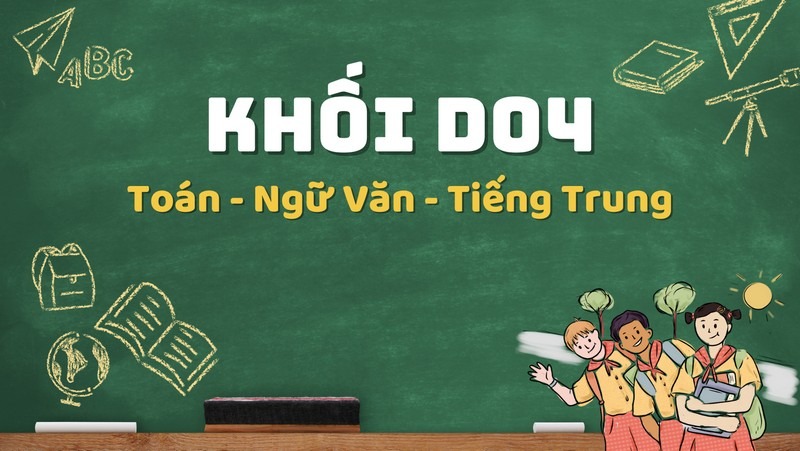 Những bộ đề luyện thi khối D04 môn tiếng Trung