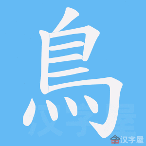 Bộ thủ tiếng Trung - Điểu