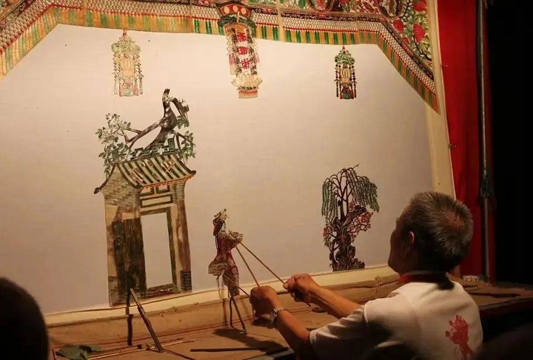 Múa rối bóng tại Ô Trấn