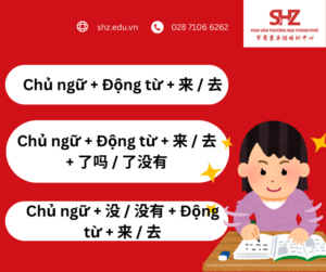 Bổ ngữ xu hướng đơn