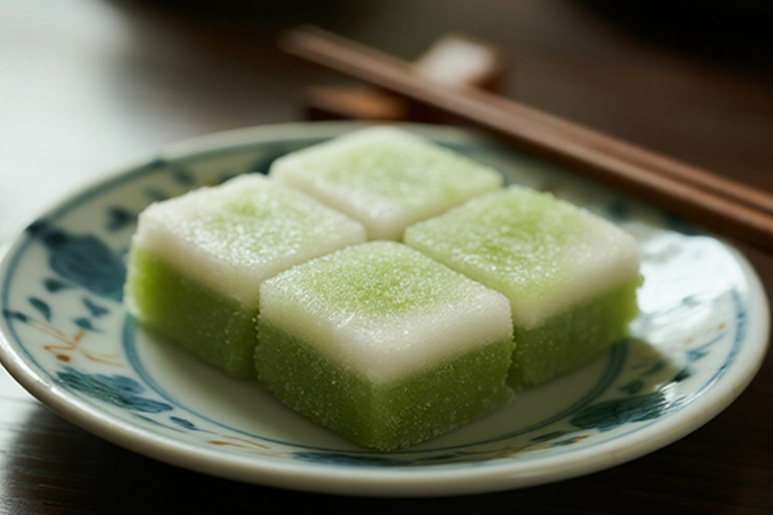 Bánh Bạc Hà (薄荷糕 - Bòhé gāo)