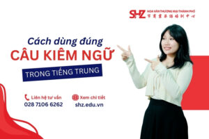 câu kiêm ngữ trong tiếng trung