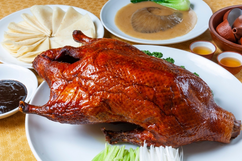 Vịt quay Bắc Kinh trong phim cổ trang Trung Quốc