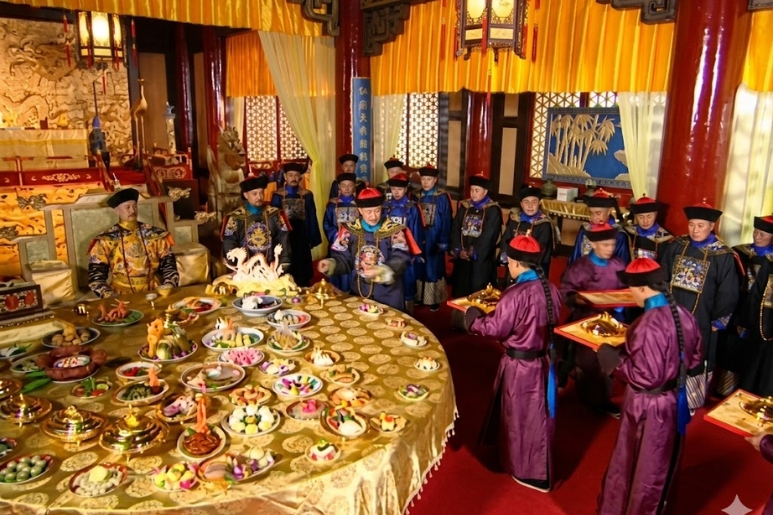 Mãn Hán Toàn Tịch trong phim cổ trang Trung Quốc