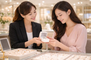 Mẫu câu hỏi & trao đổi khi mua trang sức