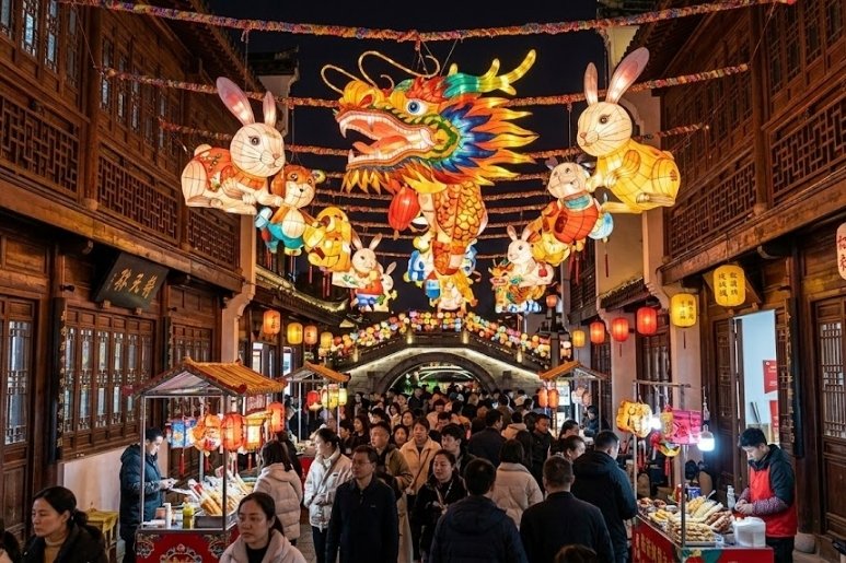 Lễ Hội Đèn Tần Hoài