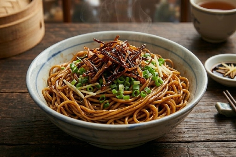 Mì dầu hành đặc sản Thượng Hải