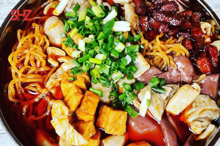 Mì ruột già bún tàu Quý Châu
