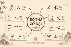 Nguồn gốc bộ thủ tiếng Trung