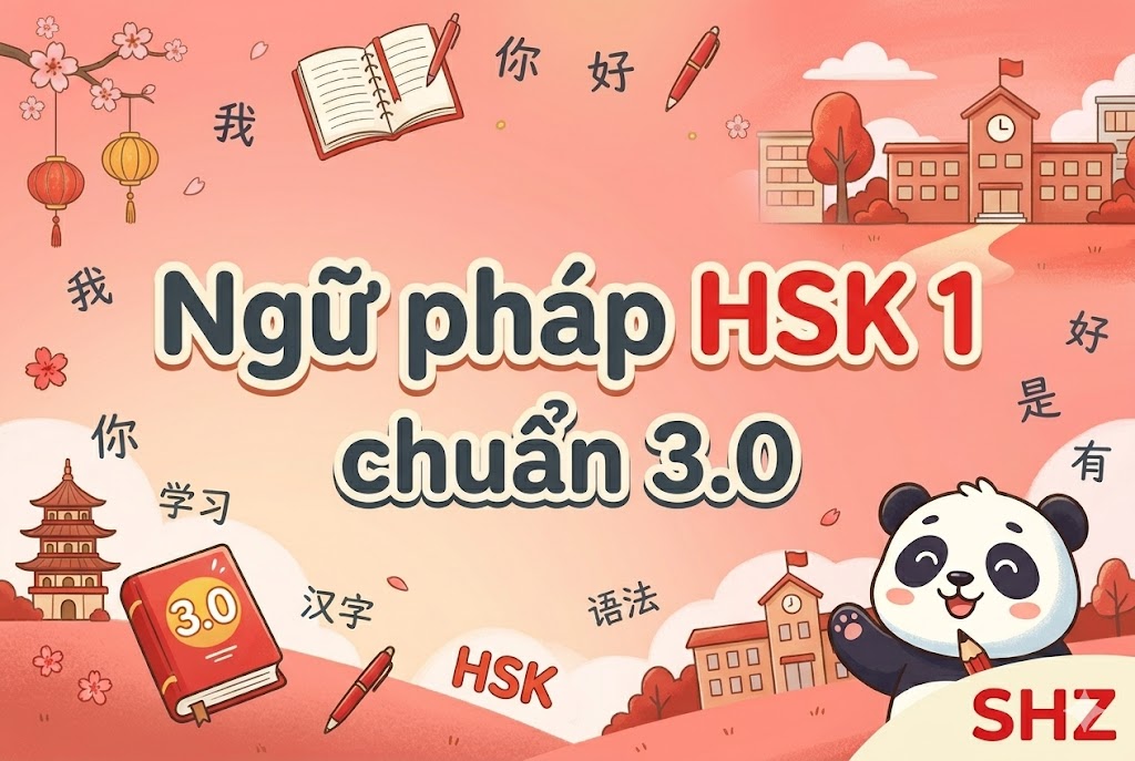 Tổng hợp ngữ pháp HSK1 chuẩn 3.0 1 ngữ pháp HSK1 chuẩn 3.0