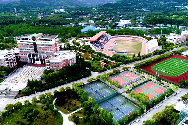 Toàn cảnh Đại học Sư phạm Tây Hoa