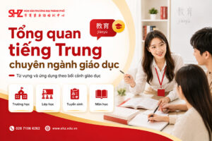 Chinh Phục Kiến Thức Tiếng Trung chuyên ngành giáo dục