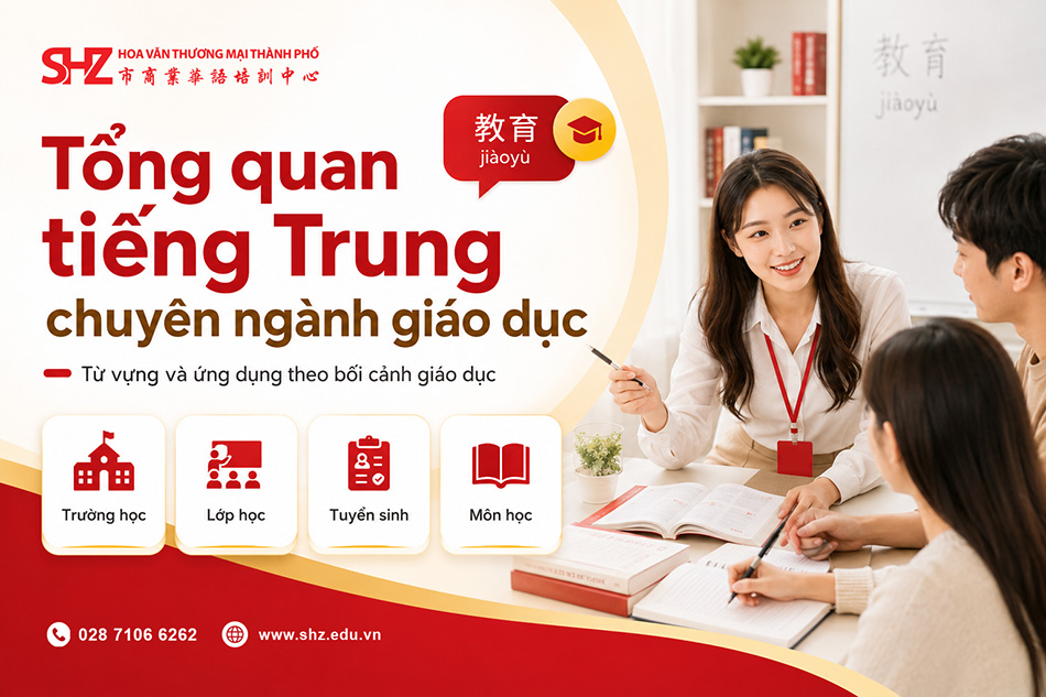 Tổng quan tiếng Trung chuyên ngành giáo dục