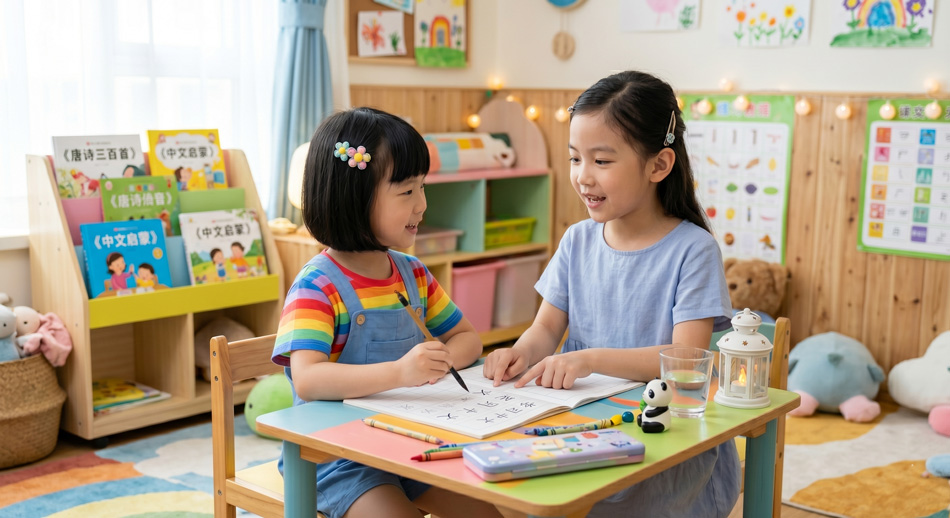 Bé học tiếng Trung qua trò chơi tại SHZ