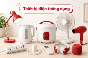 Tiếng trung về thiết bị điện thông dụng