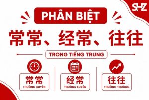 phân biệt 常常、经常、往往