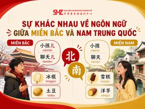 Sự Khác Nhau Về Ngôn Ngữ Giữa Miền Bắc Và Nam Trung Quốc