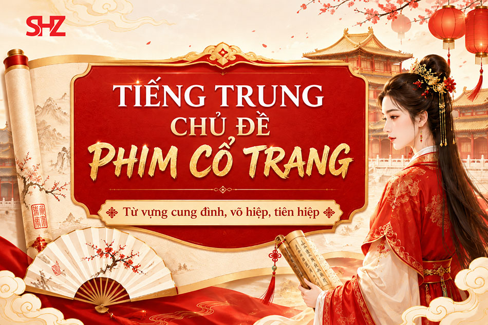 Tổng hợp từ vựng tiếng Trung chủ đề phim cổ trang