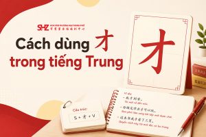 Cách Dùng 才 Trong Tiếng Trung Chính Xác Dễ Hiểu Nhất