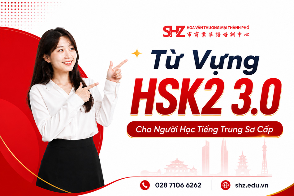 Từ vựng HSK1 3.0