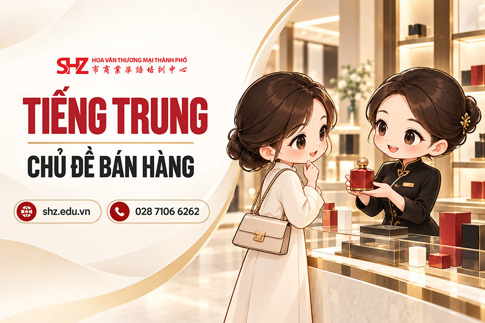 Tiếng Trung cho người bán hàng 1 Tiếng Trung cho người bán hàng