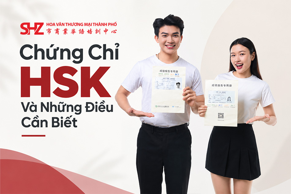 Chứng chỉ HSK và kỳ thi đánh giá năng lực tiếng Trung