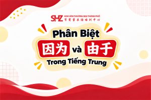 Phân Biệt 因为 Và 由于 Trong Tiếng Trung